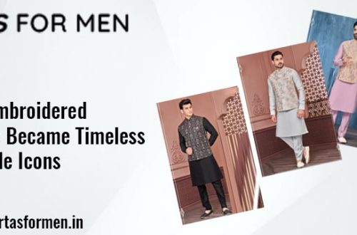 Embroidered Nehru Jackets