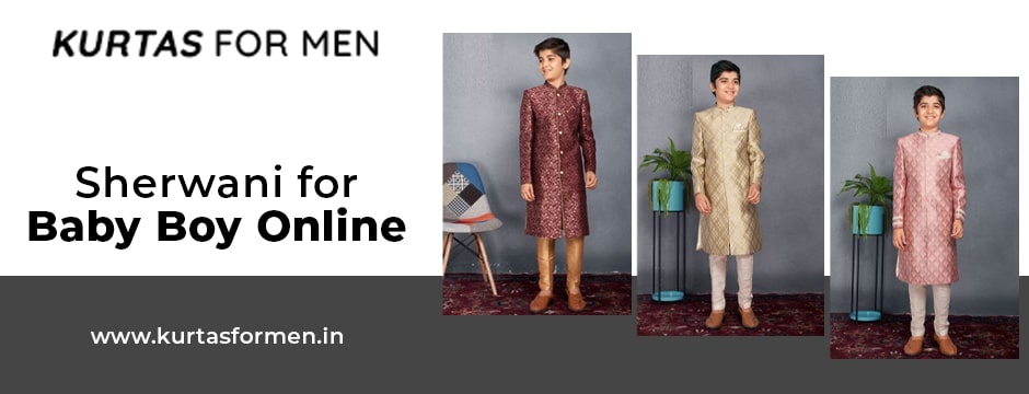 sherwani for baby boy online