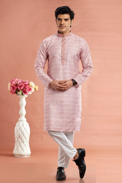 Light Brown Cotton Kurta Pajama (KFM-7534)