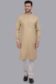 Brown Art Silk Kurta Pajama (KFM-7509)