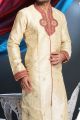 Gold Art Dupion Kurta Pajama (KFM-1587)