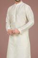 Lemon Art Silk Kurta Pajama (KFM-5138)