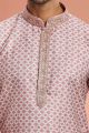 Light Brown Cotton Kurta Pajama (KFM-7540)
