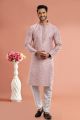 Light Brown Cotton Kurta Pajama (KFM-7540)