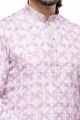 Purple Cotton Digital Printed Kurta (KFM-7478)