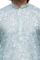 Sky Blue Cotton Digital Printed Kurta (KFM-7472)
